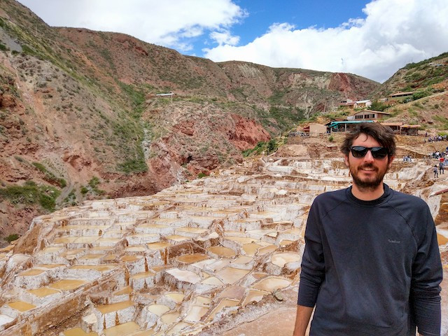 Pablo y Let salineras Maras Maray Cuzco Perú aprendizaje viajero aventura amazonia.jpg