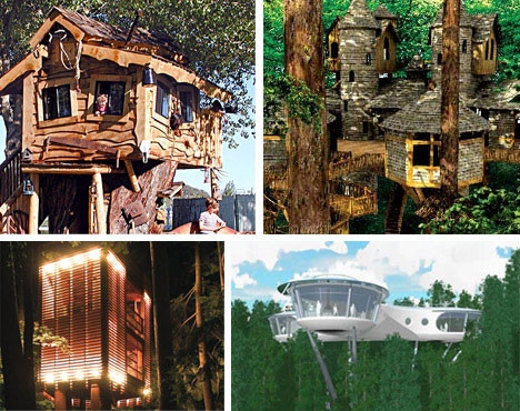 Diseños originales de casas del árbol