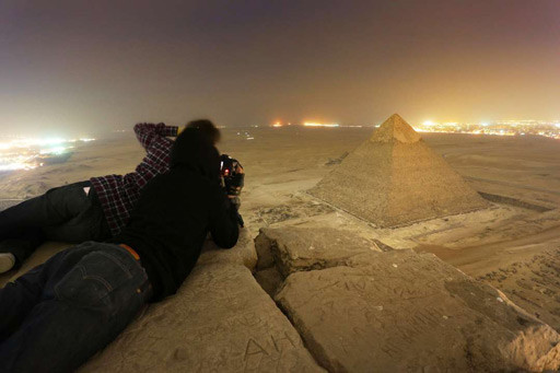 Escalando las Pirámides de Gizah