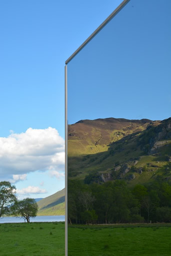 Mirador de espejos en Escocia