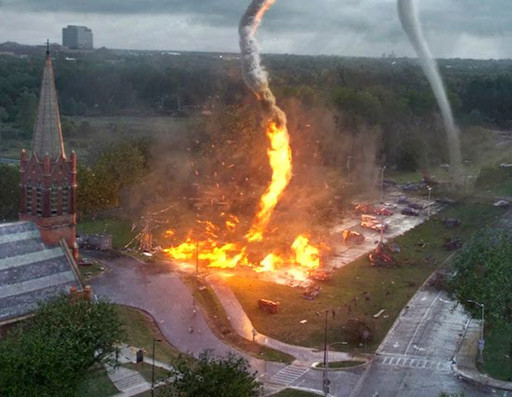 Tornado de fuego